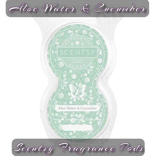 Aloe Water and Cucumber Scentsy Fragrance Pods