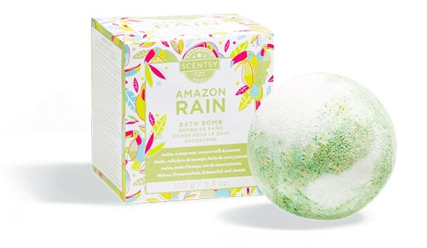 Amazon Rain Scentsy Bath Bomb