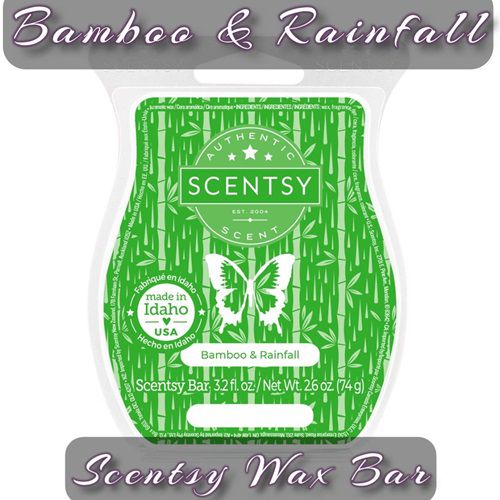 Bamboo and Rainfall Scentsy Bar