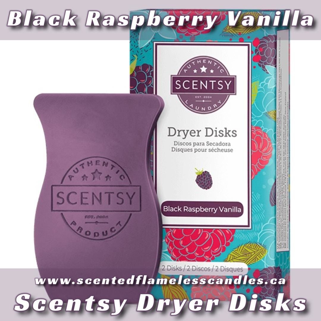 Black Raspberry Vanilla Scentsy Dryer Disk