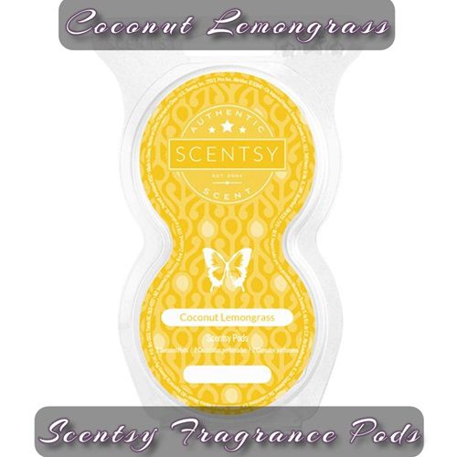 Coconut Lemongrass Scentsy Fragrance Pods