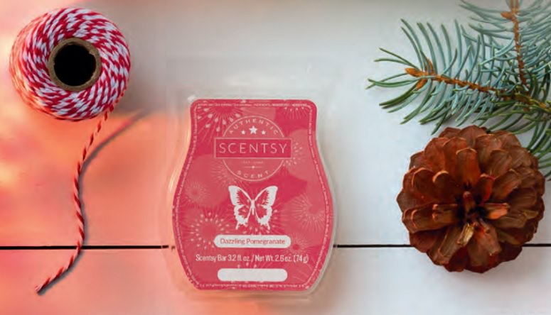 Dazzling Pomegranate - November 2017 Scentsy Scent Of The Month