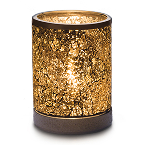 Gold Crush Shade Candle Warmer