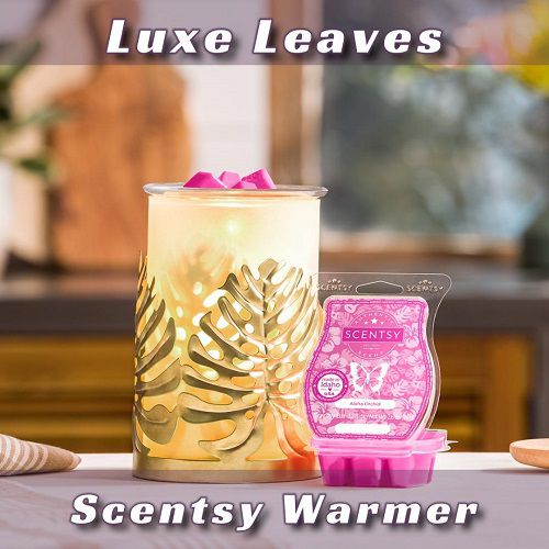Luxe Leaves Scentsy Warmer