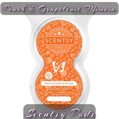 Peach and Grapefruit Mimosa Scentsy Pods