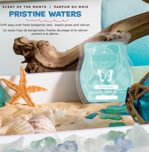 Prestine Waters - July 2017 Scentsy Scent Of The Month