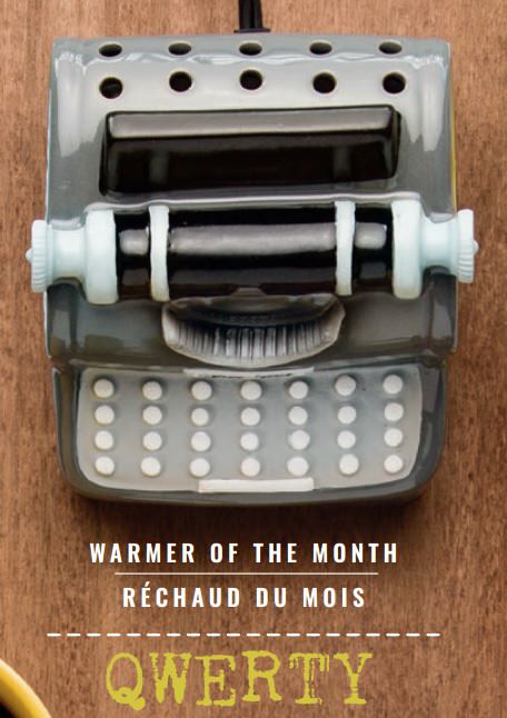 qwerty Typewriter - May 2017 Scentsy Warmer Of The Month