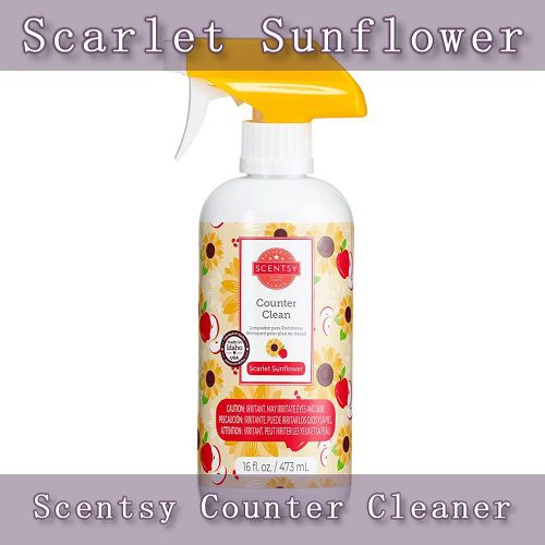 Scarlet Sunflower Scentsy Counter Cleaner
