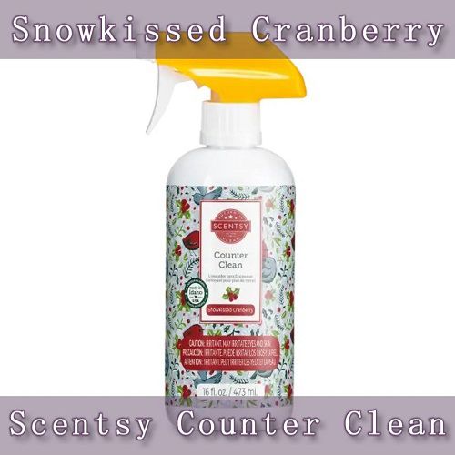 Snowkissed Cranberry Scentsy Counter Cleaner