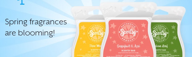 Scentsy Spring and Summer Scent Collection