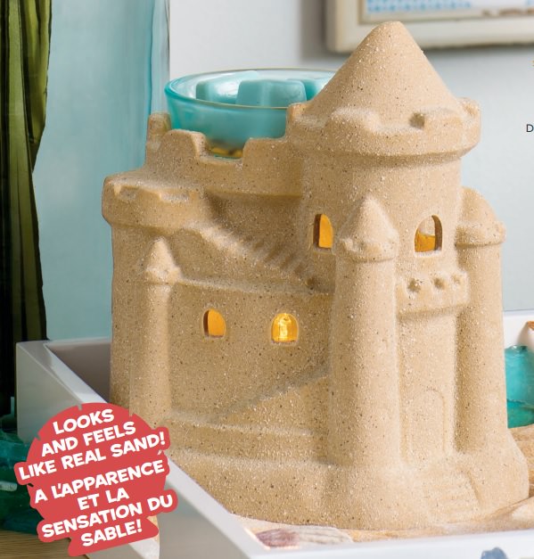 Summer Sandcastle - July 2017 Scentsy Warmer Of The Month