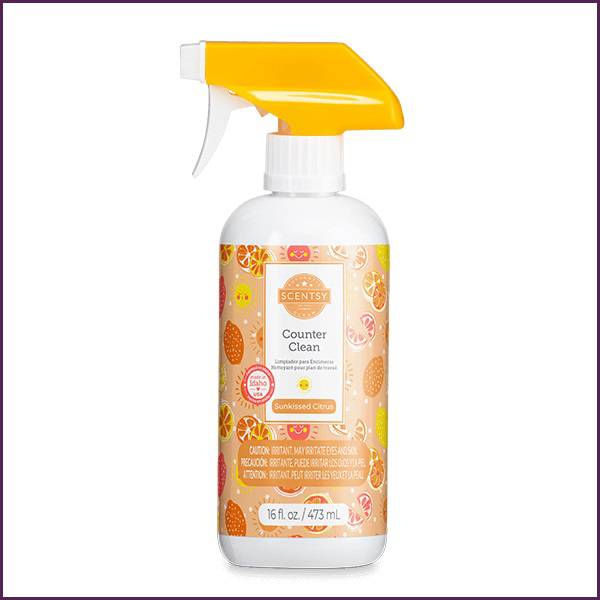 Sunkissed Citrus Scentsy Counter Cleaner
