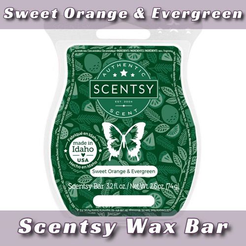 Sweet Orange and Evergreen Scentsy Bar