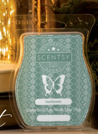 Vanillamint - January 2018 Scentsy Scent Of The Month