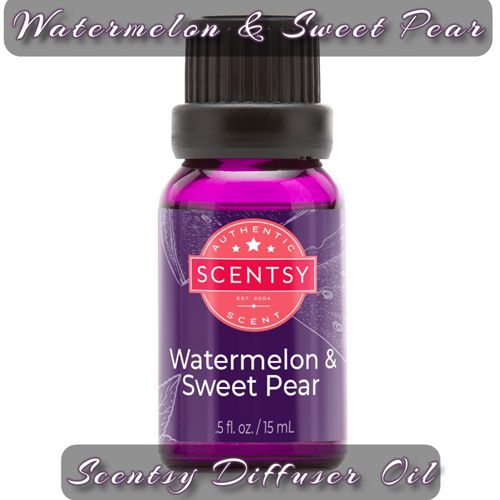 Watermelon and Sweet Pear Scentsy Oil