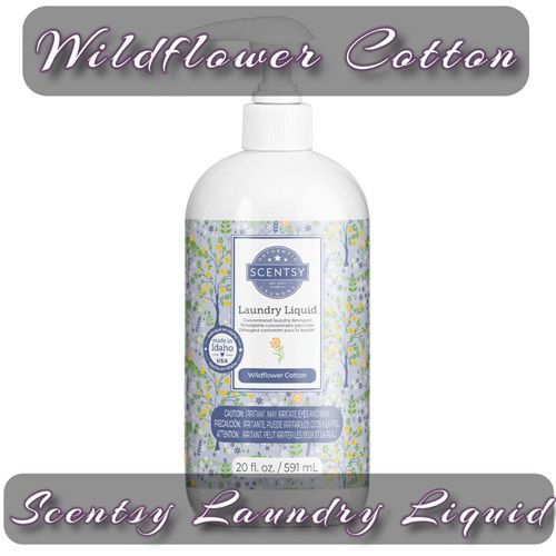 Wildflower Cotton Scentsy Laundry Liquid