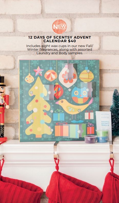 Scentsy 2019 Advent Calendar