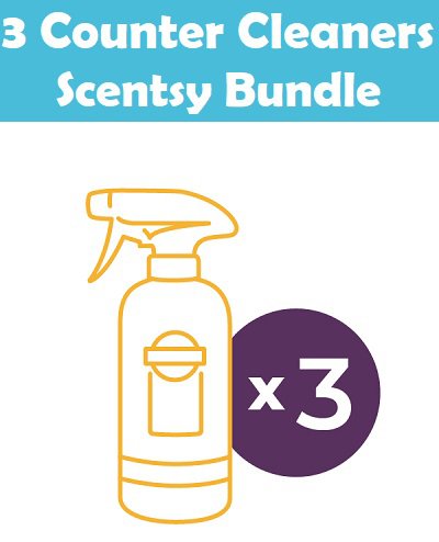 3 Counter Cleaners Scentsy Bundle