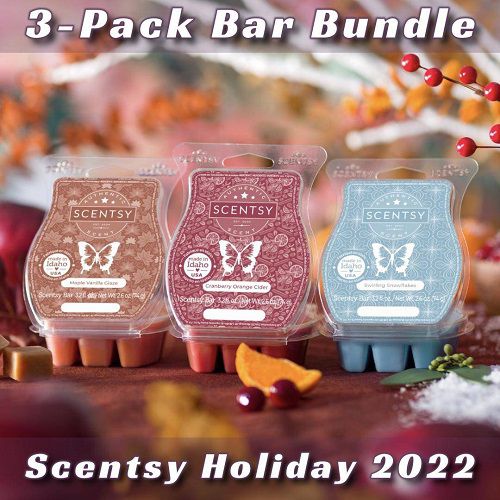 Holiday 2022 Scentsy Bar 3-pack