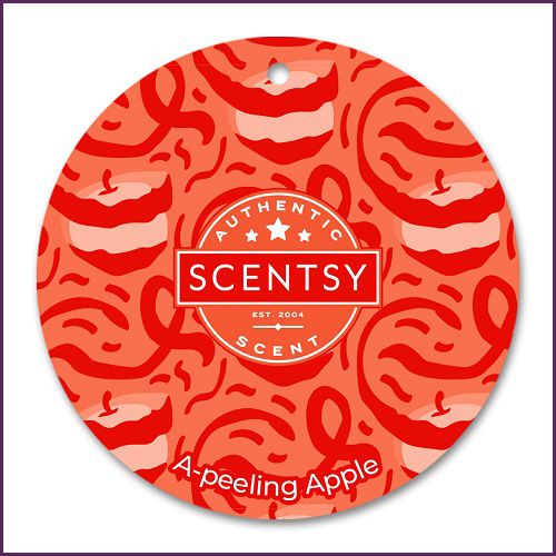 A-peeling Apple Scentsy Scent Circle