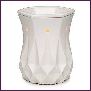 Alabaster Scentsy Warmer Clear