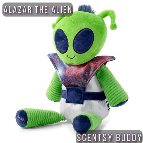 Alazar the Alien Scentsy Buddy 1