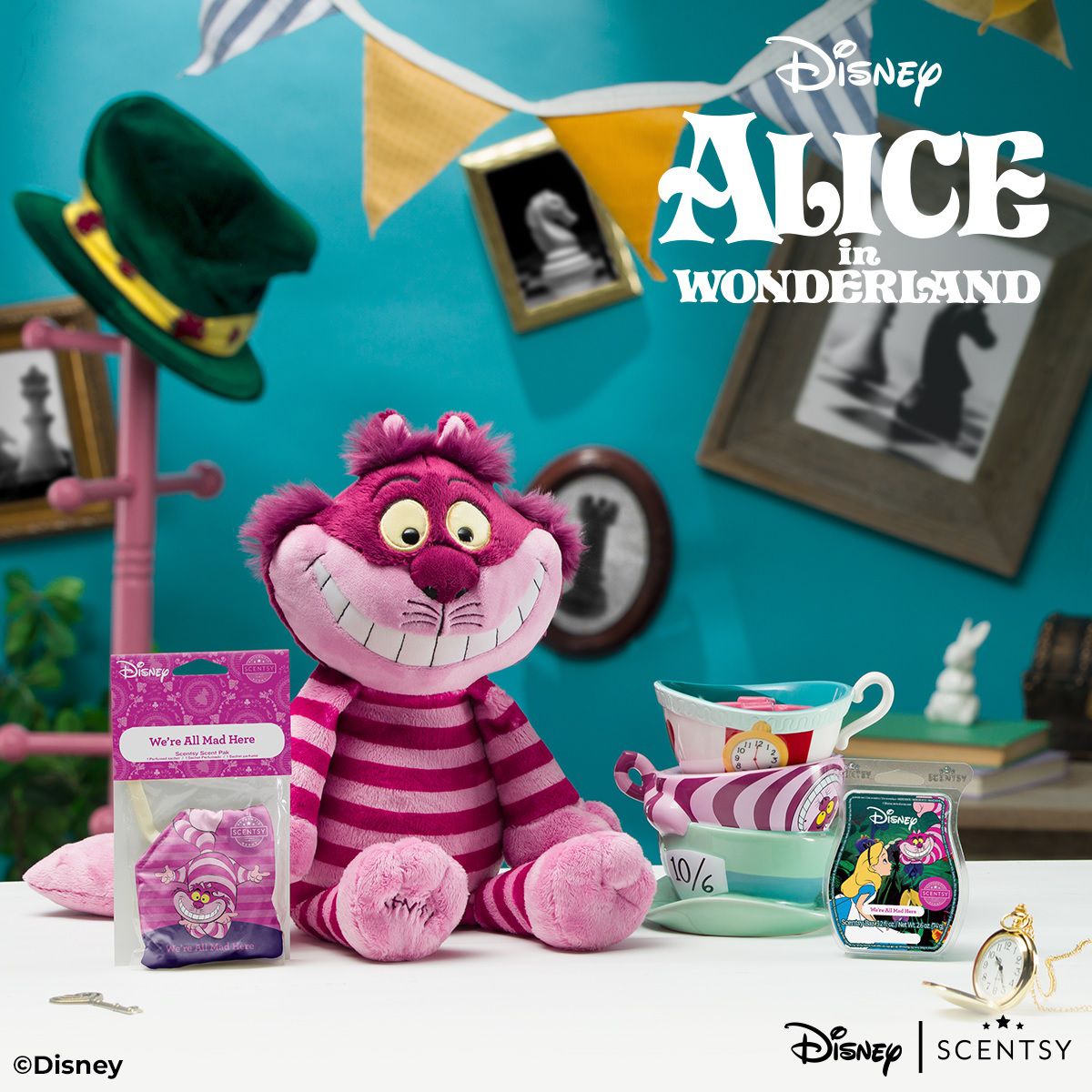 Alice in Wonderland Scentsy Collection