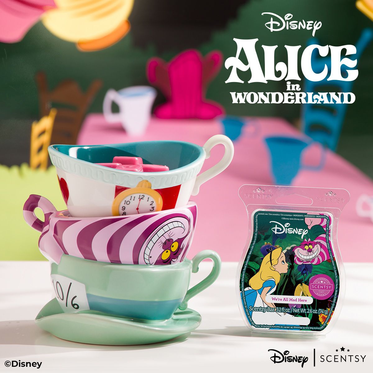 Alice in Wonderland Scentsy Warmer