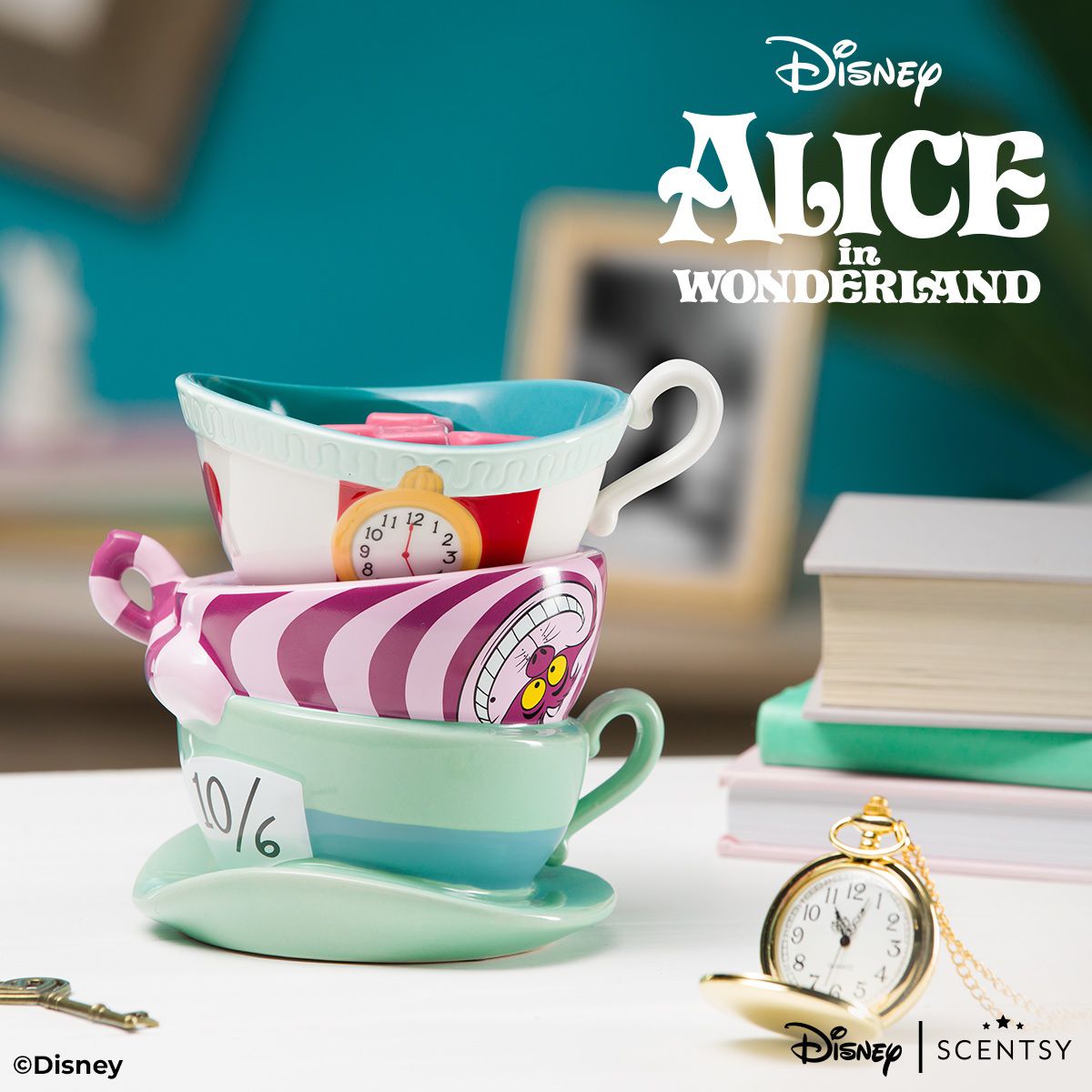 Alice in Wonderland Scentsy Warmer Alone