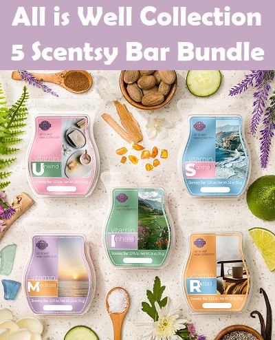 All is Well Scentsy Collection Bar Bundle