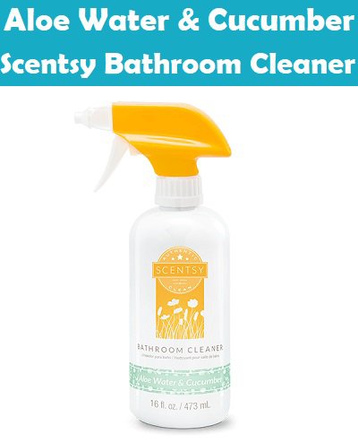 Aloe Water and Cucumber Scentsy Bathroom Cleaner