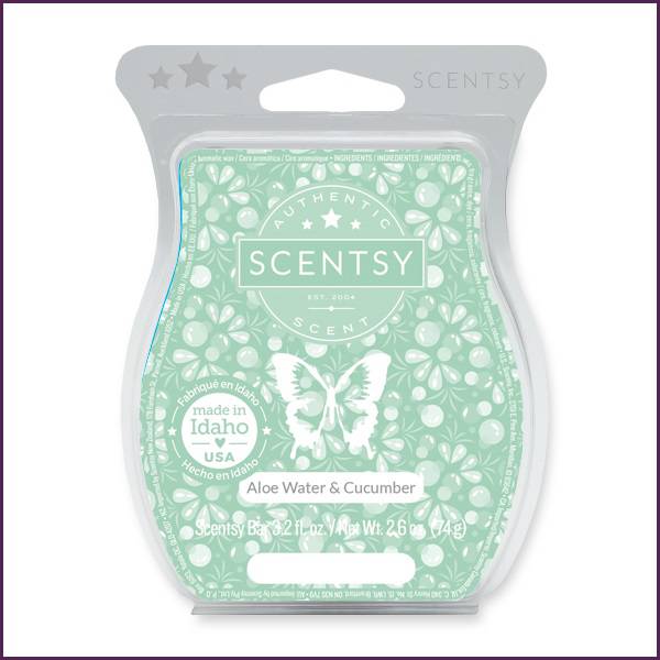 Aloe Water And Cucumber Scentsy Wax Bar