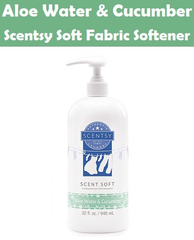 Aloe Water and Cucumber Scentsy Fabric Softener