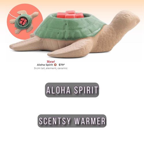 Aloha Spirit Turtle Scentsy Warmer 1