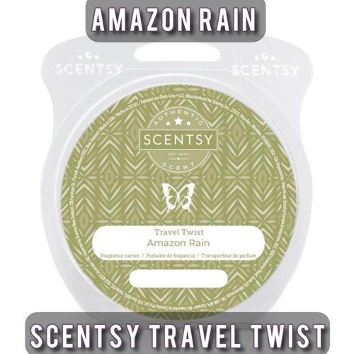 Amazon Rain Scentsy Travel Twist