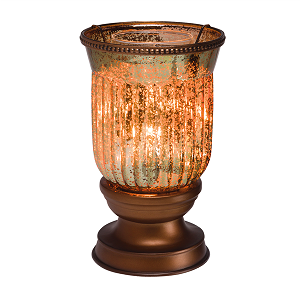 Amber Fluted Scentsy Warmer