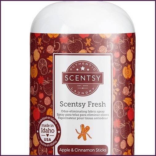 Apple and Cinnamon Sticks Fresh Spray Lower Apple and Cinnamon Sticks Fresh Spray Lower