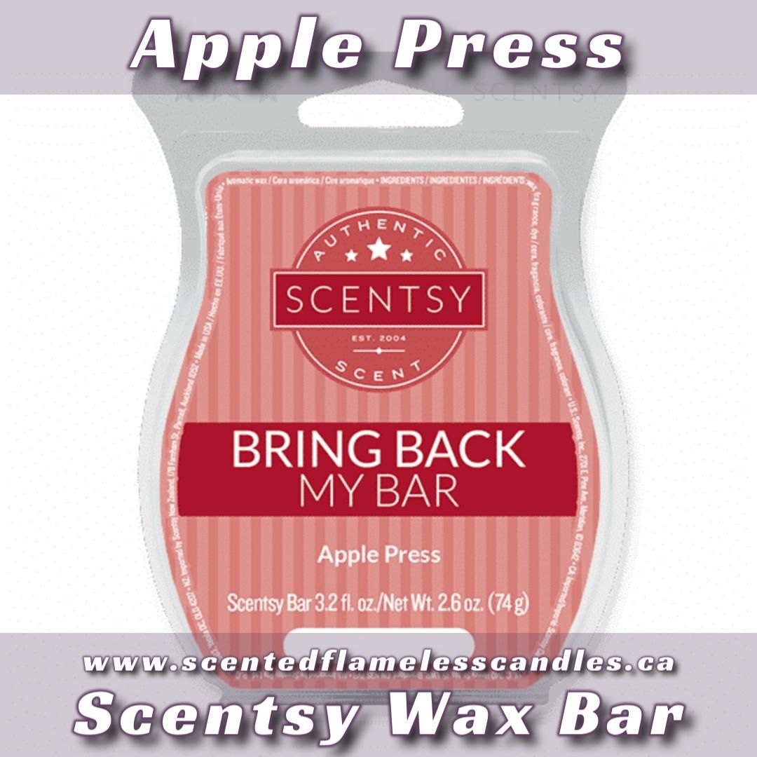 Apple Press Scentsy Wax Bar