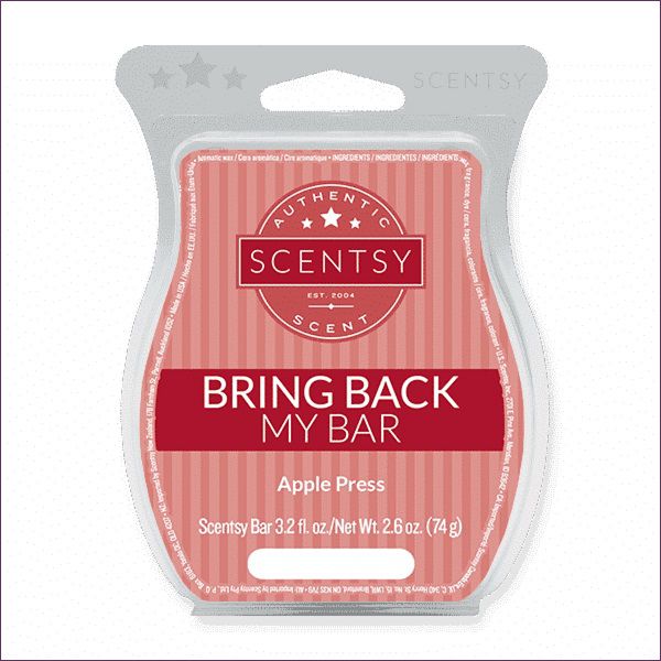 Apple Press Scentsy Wax Bar