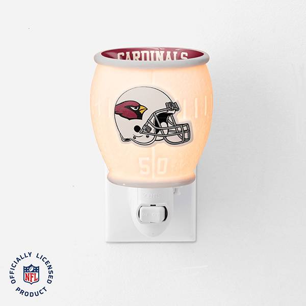 Arizona Cardinals NFL Scentsy Mini Warmer Lit