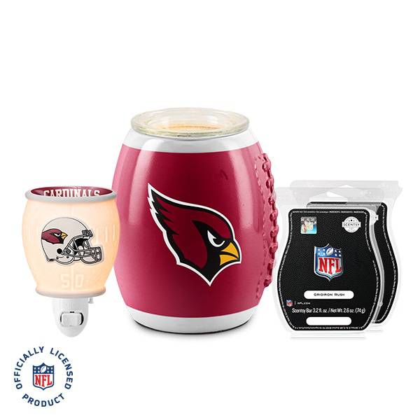 Arizona Cardinals NFL Scentsy Mini Warmer Bundle