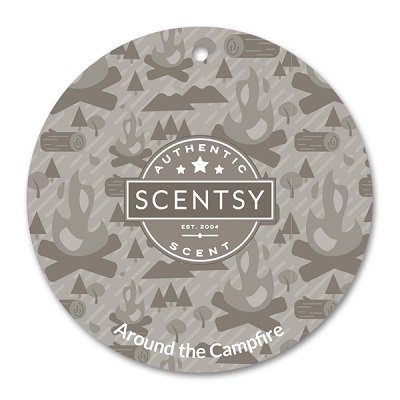 Around the Campfire Scentsy Scent Circle Stock Image