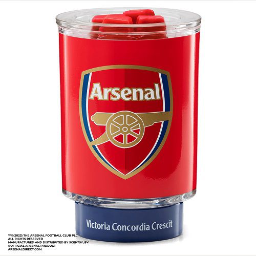 Arsenal FC Scentsy Warmer | Stock With Wax Arsenal FC Scentsy Warmer | Stock With Wax