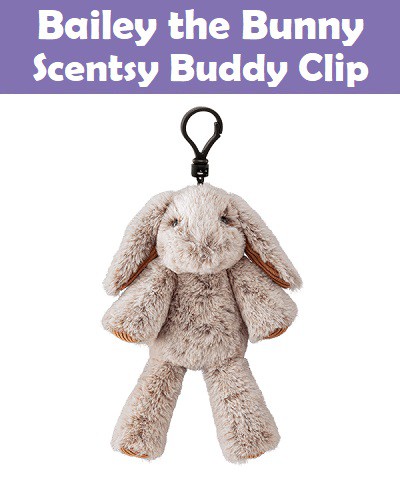 Bailey The Bunny Scentsy Buddy Clip