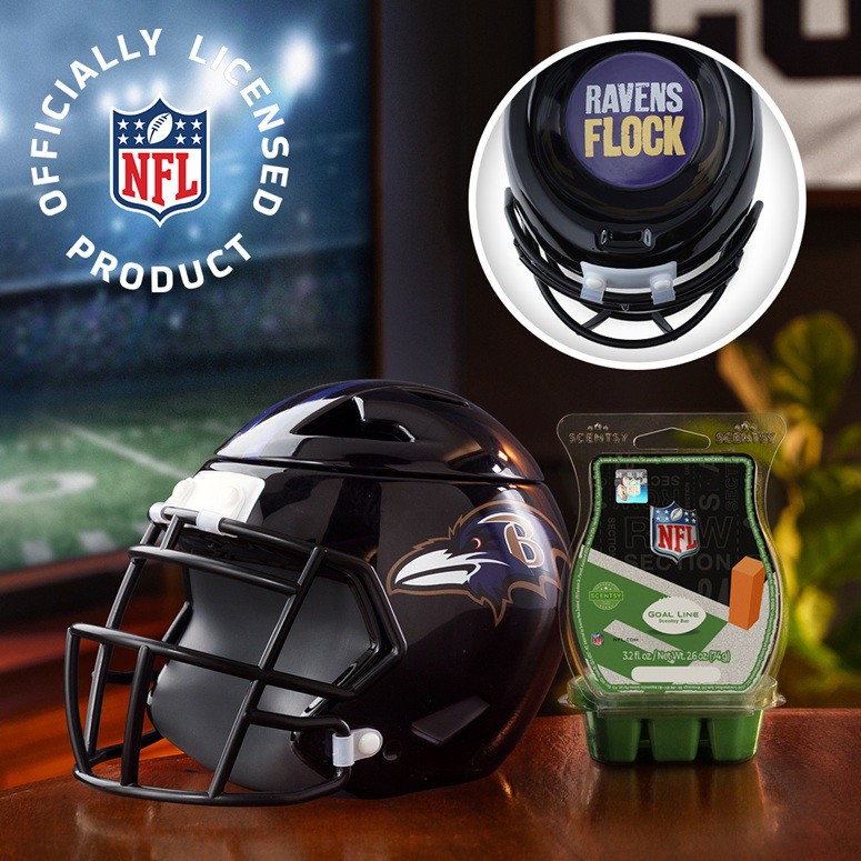 Baltimore Ravens Helmet Scentsy Warmer Baltimore Ravens Helmet Scentsy Warmer