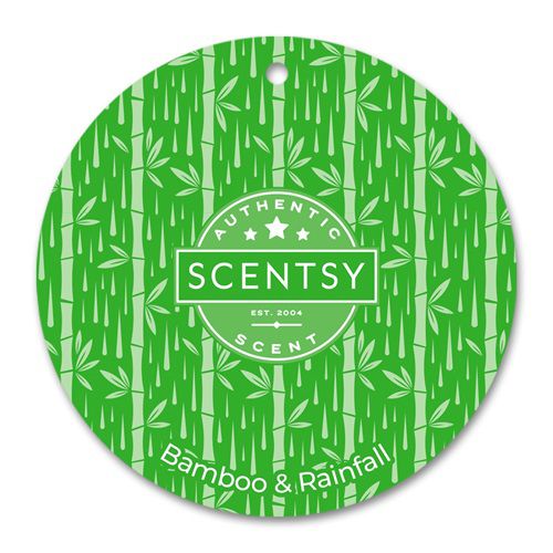 Bamboo and Rainfall Scentsy Scent Circle