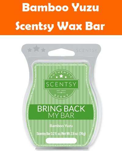 Bamboo Yuzu Scentsy Bar