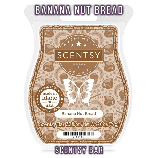 Banana Nut Bread Scentsy Bar