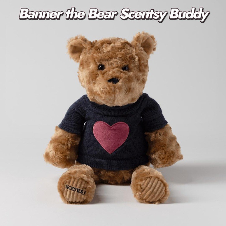 Banner the Bear Scentsy Buddy