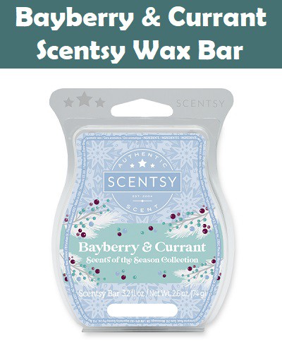 Bayberry and Currant Scentsy Bar